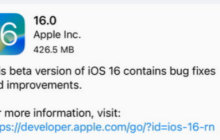 苹果发布 iOS 16/iPadOS 16 开发者测试版Beta 6