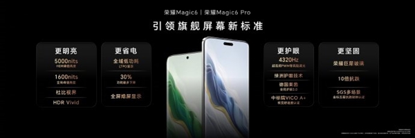 Die Honor Magic6-Serie wählt Honor Jurhino-Glas: sturzsicherer als iPhone-Superkeramikglas