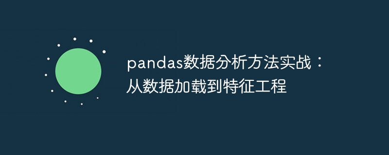 以實例為導向的pandas資料分析方法：資料載入與特徵工程的實戰