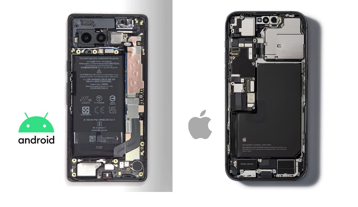 Warum ist das interne Design des iPhone anspruchsvoller als das von Android?