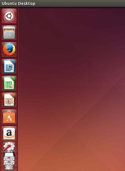 Adjust the size settings of the icon button on the left side of the Ubuntu system