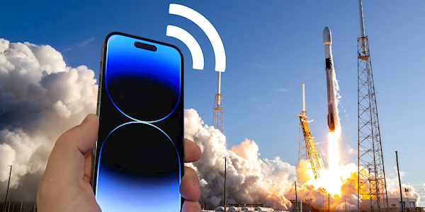 Der Satelliten-SMS-Dienst SpaceX wird auf Mobiltelefonen verfügbar sein