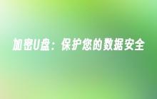 保护数据安全：加密U盘的重要性