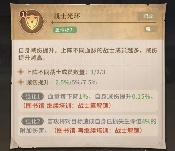 Optimize the sharing of skills and formation skills of ancient warriors in Immortal Family