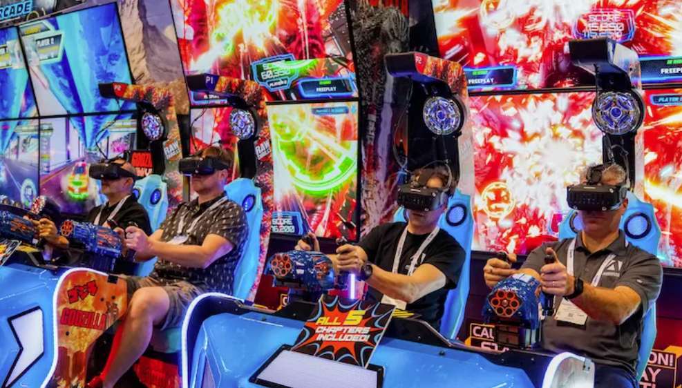 大朋VR、美国街机娱乐商Raw Thrills联手带来“哥斯拉”街机VR体验