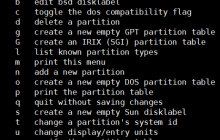 详解CentOS Linux上的三种磁盘分区工具