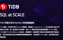 TiDB 1.0-PINGCAP最新推出！