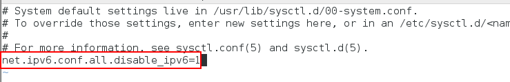 CentOS 7 では IPv6 を無効にし、IPv4 のみを使用します