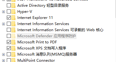 Win10企业版2016 LTSB是否包含IIS功能？