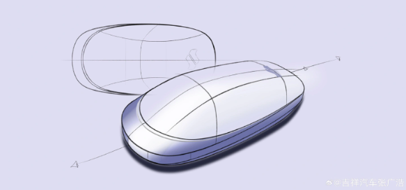 Geely Automobile publie le dessin de conception de son premier modèle, qui deviendra le nouveau leader des voyages intelligents pour un prix de 200 000 yuans