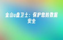保障数据安全：金山u盘卫士的使命