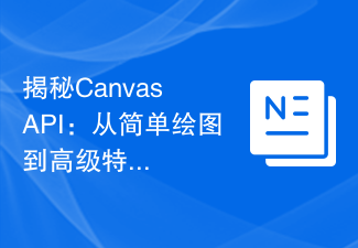 Canvas API 이해하기: 간단한 그리기부터 고급 특수 효과까지 모든 것