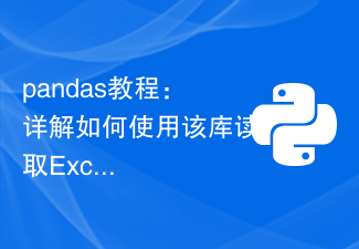 Tutoriel pandas : Explication détaillée de la façon d'utiliser cette bibliothèque pour lire des fichiers Excel