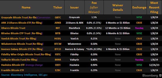 発行会社がビットコインスポットETFの申請に苦戦、SECはさらなるコメントを発表