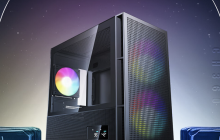 九州风神 CH360 数显版 MATX 机箱现已上市：拥有3个ARGB PWM风扇，起售价569元