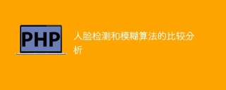 比较分析人脸检测和模糊算法的效果