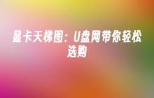 一站式指南：U盘网智选显卡指南