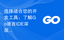 选择适合您的开发工具：了解Go语言IDE深层指南