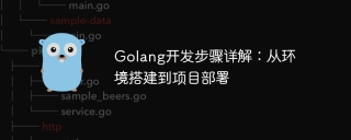 golang开发步骤详解:从环境搭建到项目部署