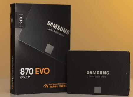 What is the manufacturing process of the memory chip of Samsung 870 EVO SSD?