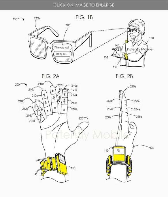 Revealing the latest patents for Google AR glasses and wrist devices, gesture recognition technology has improved again