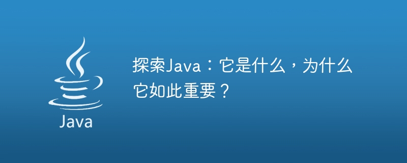 Analyser Java : une exploration de sa définition et de son importance