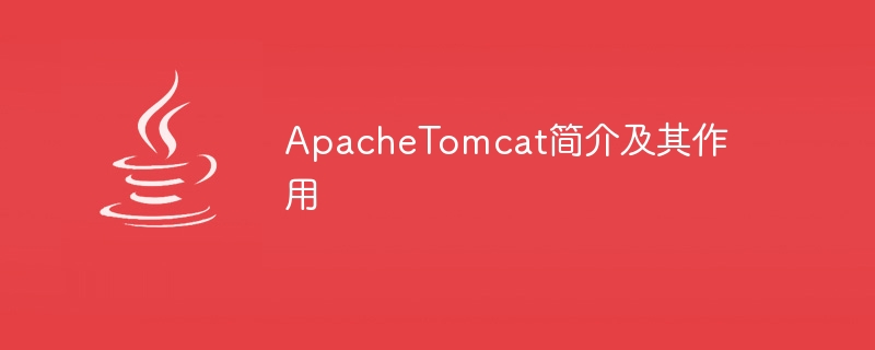 Apache Tomcat 및 해당 기능에 대한 간략한 소개