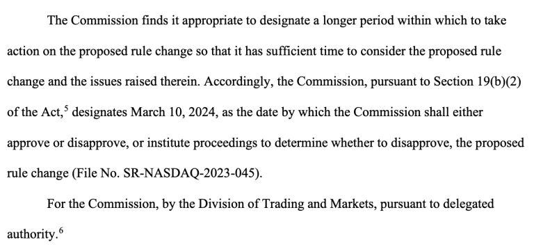 La SEC reporte une fois de plus sa décision sur l’application ETF spot Ethereum de BlackRock ! Sera à nouveau évalué le 10 mars