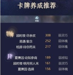 《世界之外》养卡攻略
