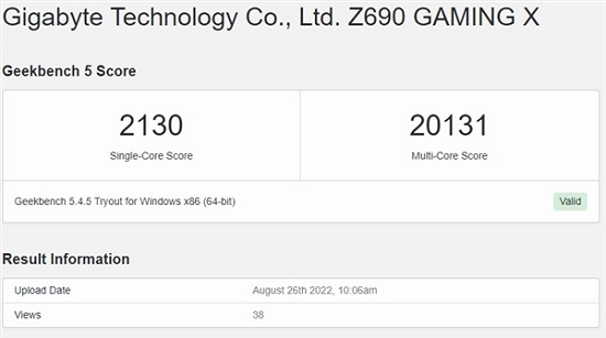 Detailed evaluation of the performance parameters of the i9-13900K processor