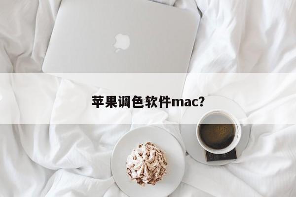 苹果调色软件mac？