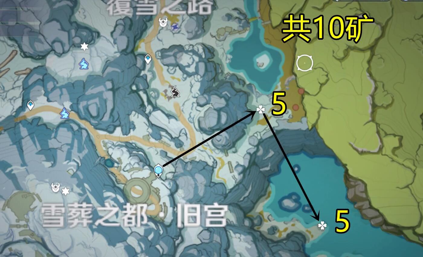 List of Star Silver Ore Distribution Maps in Genshin Impact