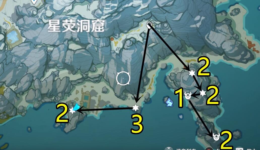 List of Star Silver Ore Distribution Maps in Genshin Impact