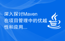 深入探讨Maven在项目管理中的优越性和应用