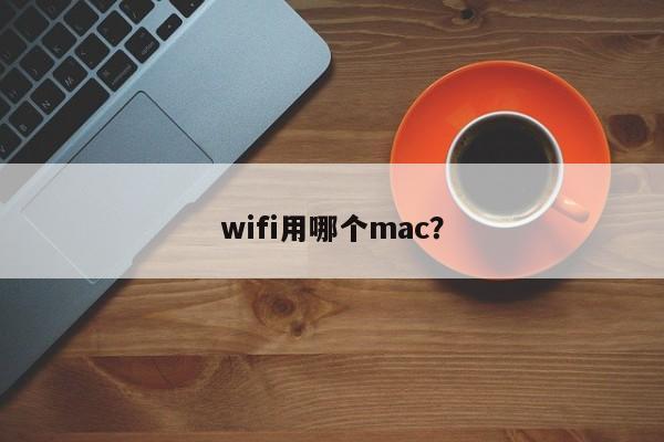 Which mac address is suitable for wifi connection?