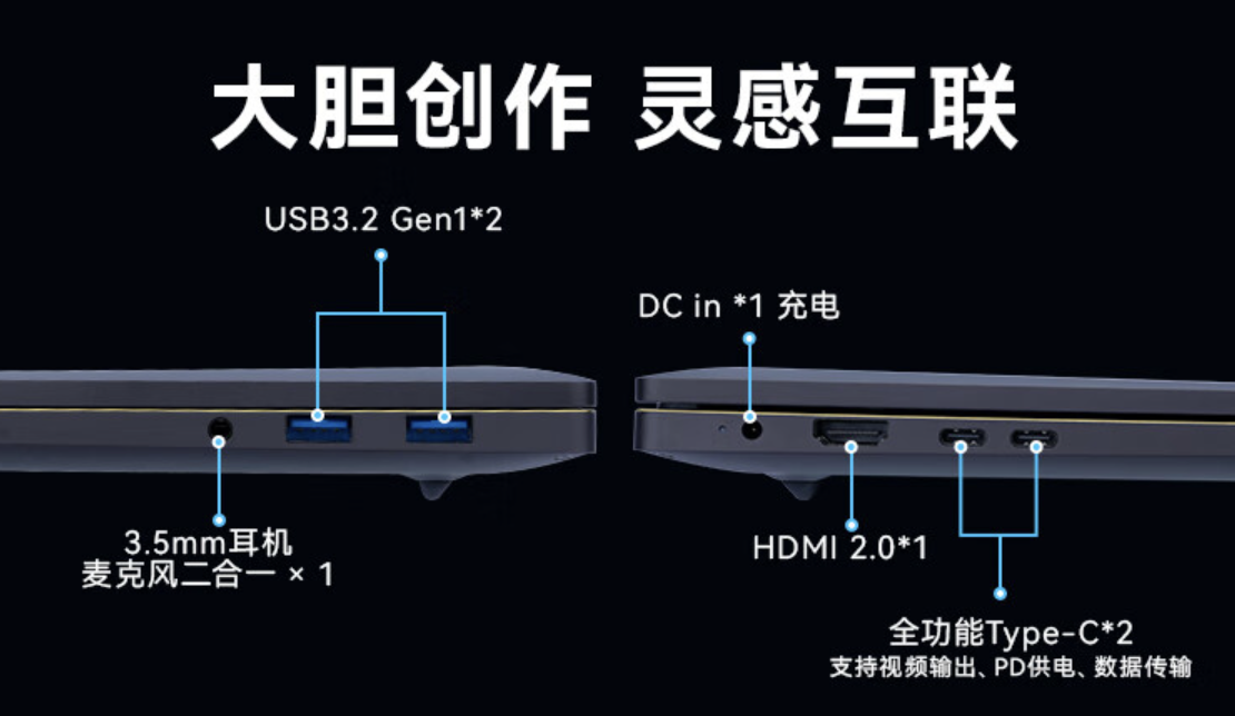 火影众颜 U6 笔记本配置上新：R7-8845HS + 32GB + 1TB，首发价格 4299 元