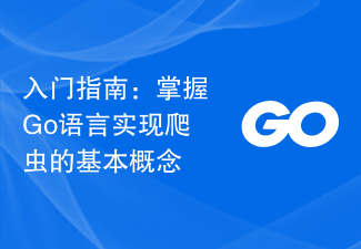 入门指南：掌握Go语言实现爬虫的基本概念