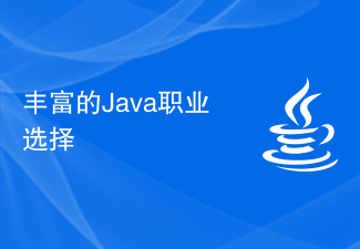 丰富的Java职业选择