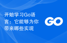 开始学习Go语言：它能够为你带来哪些实现