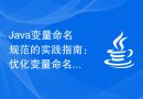 Java变量命名规范的实践指南：优化变量命名的方法