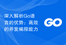 深入解析Go语言的优势：高效的并发编程能力