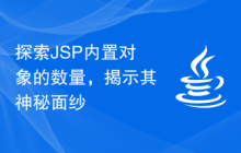 探索JSP内置对象的数量，揭示其神秘面纱
