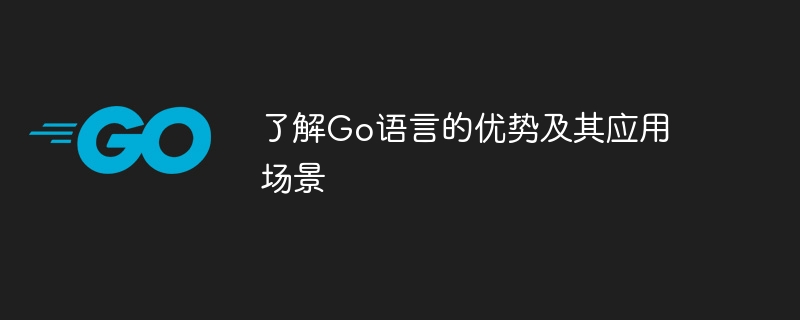 Go 언어의 장점과 적용 분야를 살펴보세요.