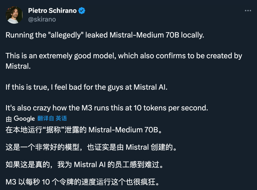 Mistral-Medium意外洩漏？衝上榜單的這個神秘模型讓AI社群討論爆了