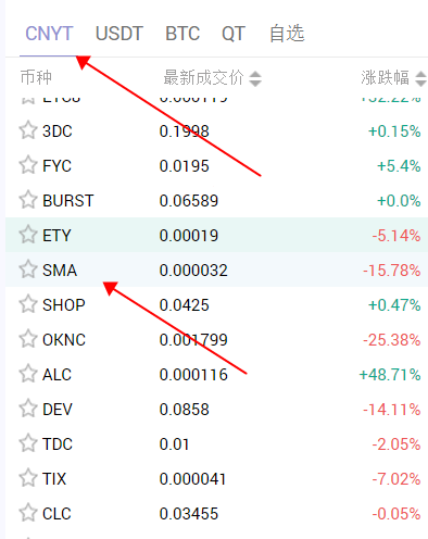 Detailed graphic and text operation tutorial for buying small coin SMA on the QBTC trading platform