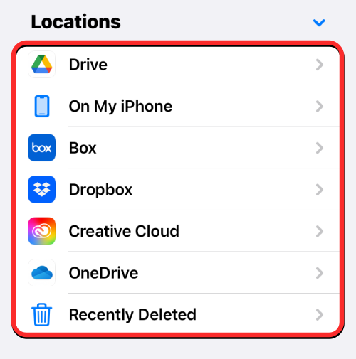 如何在 iPhone 上将 Google Drive、OneDrive、DropBox 添加到文件应用程序