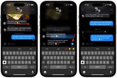 Comment répondre rapidement aux messages sur iPhone