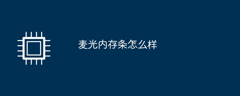 Maiguang メモリースティックはどうですか?