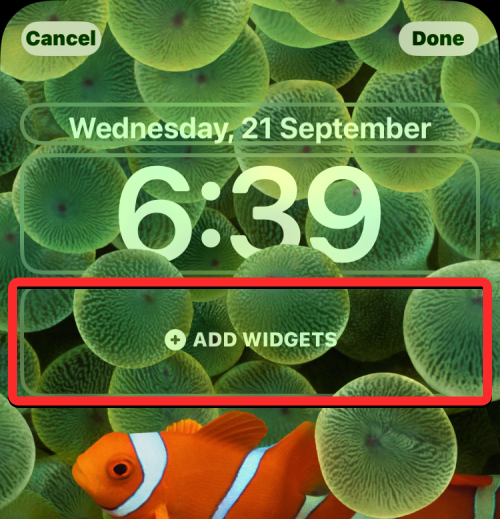 How to add widgets to the lock screen on iPhone