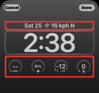 iPhoneのロック画面にウィジェットを追加する方法